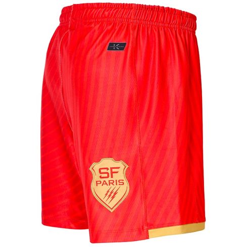 Short Rugby Stade Français Away Rouge et Or - Kappa