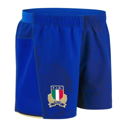 Short Rugby Enfant Domicile Italie Bleu 2025/2026 - Macron