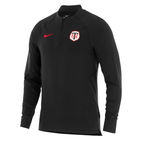 Sweat 1/4 Zip Rugby Entraînement Stade Toulousain 2025/2026 - Nike