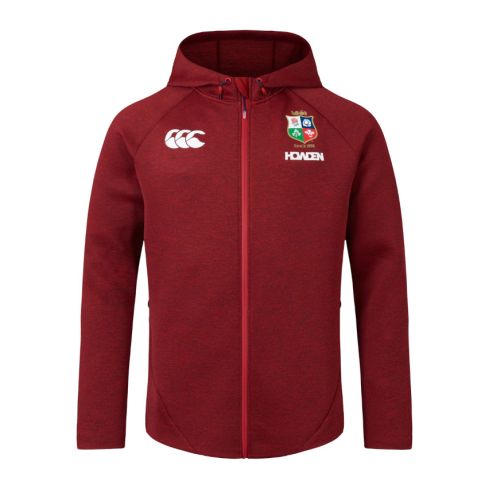 Sweat À Capuche Rugby Everest Lions Britanniques Et Irlandais Rouge - Canterbury