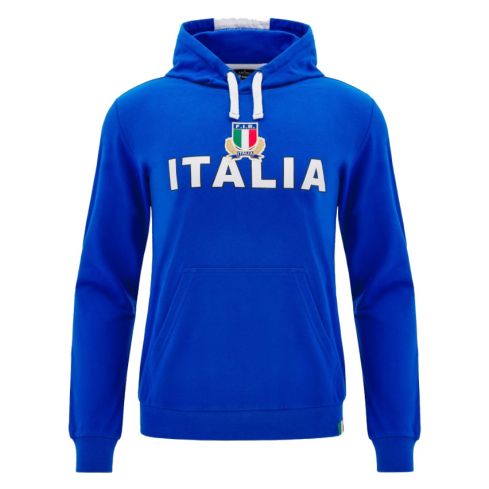 Sweat à capuche Rugby Italie ligne fan 2024/25 - Macron