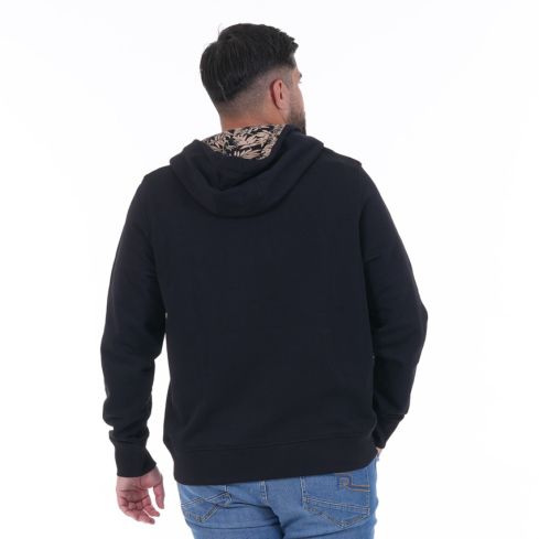 Sweat À Capuche Noir Jonah Lomu + 1 T-Shirt Offert - Ruckfield