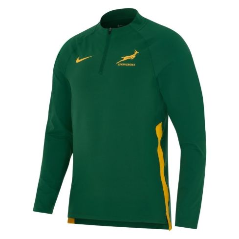 Sweat 1/4 Zip Rugby Entraînement Springboks Afrique du Sud - Nike