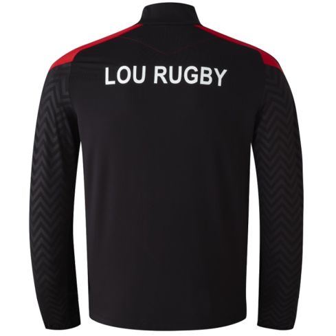 Sweat Rugby 1/4 Zip Entrainement Lyon LOU RUGBY - MACRON