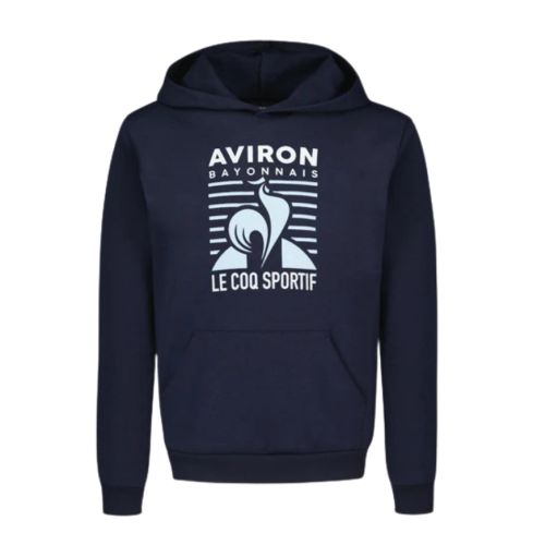 Sweat À Capuche rugby Enfant Rugby Aviron Bayonnais - Le Coq Sportif