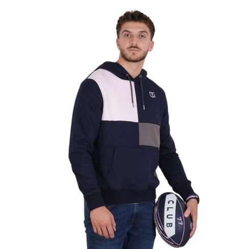 Sweat à Capuche Rugby Le Club Bleu Marine - Ruckfield