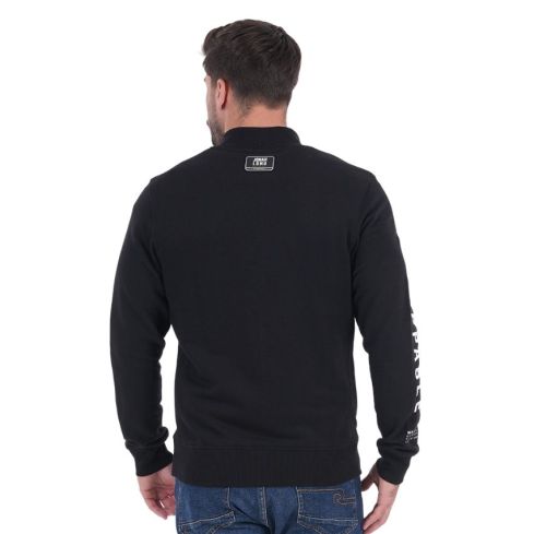 Sweat Zippé Rugby Jonah Lomu Noir - Ruckfield
