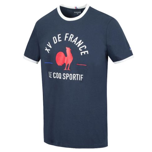 T-Shirt Rugby France Fanwear Bleu - Le Coq Sportif