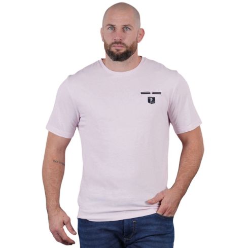 T-shirt Rugby Le Club Chabal Rose - Ruckfield