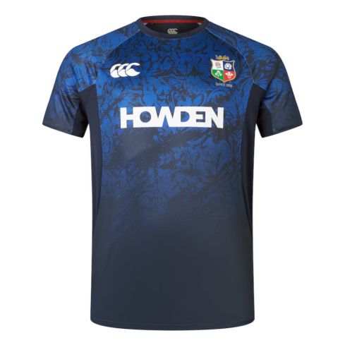 T-Shirt Rugby Lions Britanniques Et Irlandais Bleu Marine - Canterbury