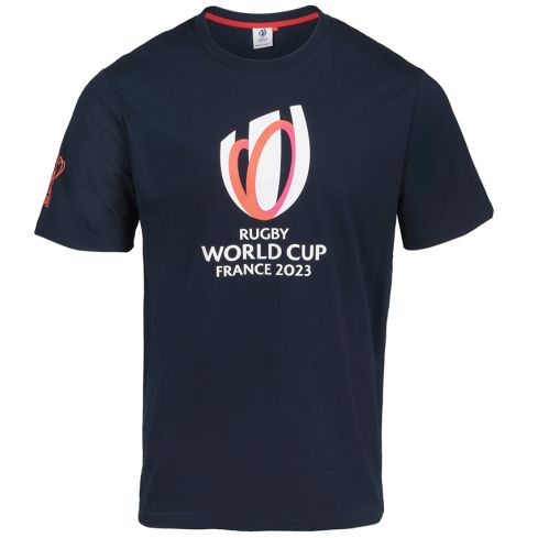 T-Shirt Rugby Logo Rugby World Cup France 2023 Bleu - Sportfolio