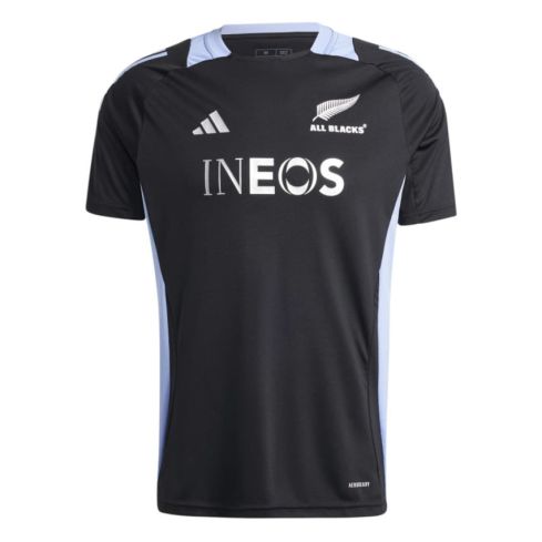 T-shirt Rugby Manches Courtes All Blacks AeroReady 2024-2025 - Adidas