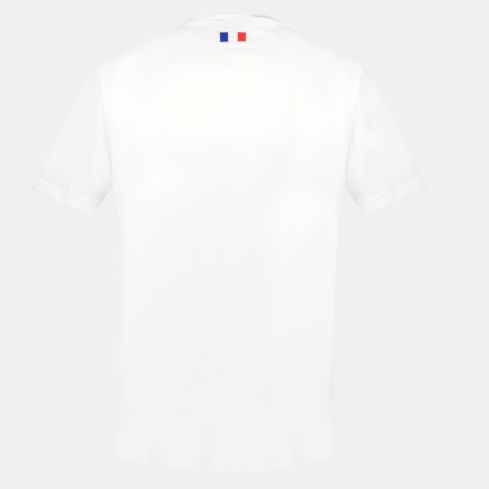 T-Shirt Rugby Présentation France Blanc - Le Coq Sportif