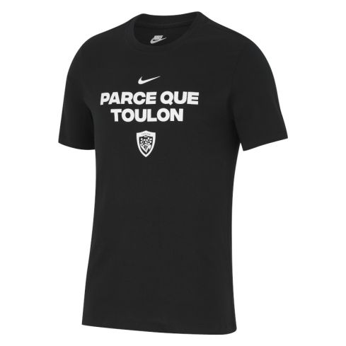 T-shirt Rugby RC Toulon 2024/2025 Noir - Nike