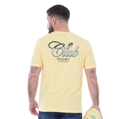T-shirt jaune Rugby Club - Ruckfield