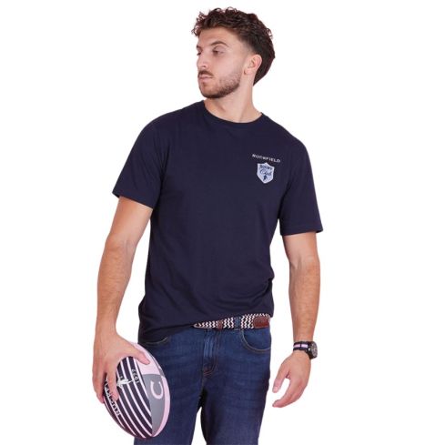 T-shirt Rugby Le Club Chabal Bleu Marine - Ruckfield