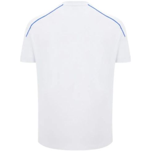 T-shirt Rugby Athlétique Personnalisé Italie 2025/2026 Blanc - Macron