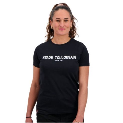T-shirt Rugby Premium Femme Stade Toulousain 2025/2026 Noir - Stade Toulousain