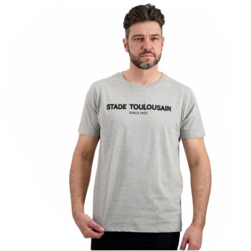 T-shirt Rugby Homme Premium Gris - Stade Toulousain
