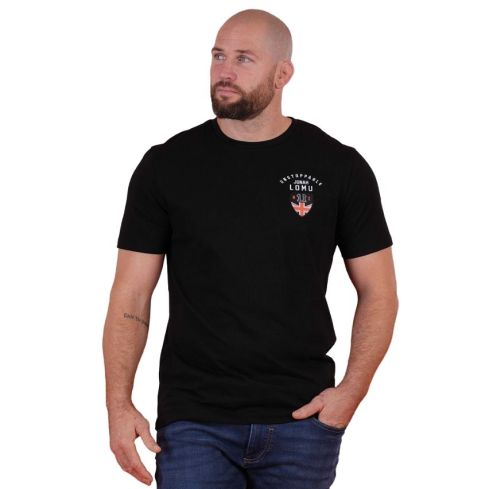 T-shirt Rugby Jonah Lomu Ruckfield noir