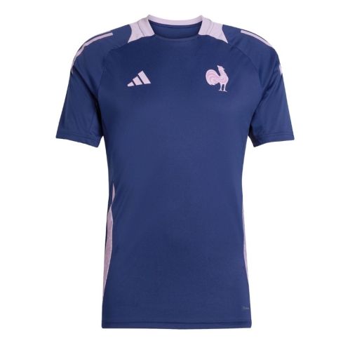 Tee-shirt Rugby Performance Bleu France 2025/2026 - Adidas