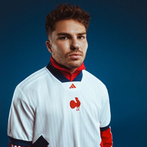 Maillot Rugby France Heritage Blanc - Adidas