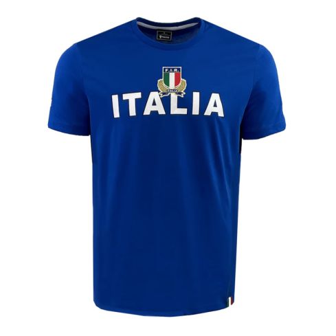 T-shirt Rugby Italie Coton 24/25 - Macron