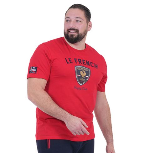 Polo A Manches Longues French Rugby Club Bleu Marine + 1 T-Shirt Offert - Ruckfield