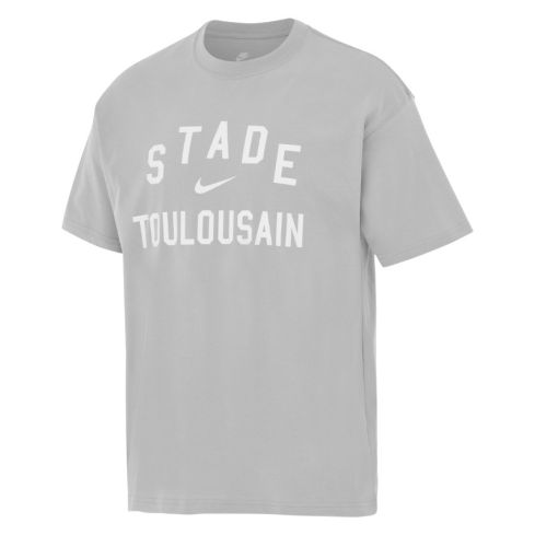 T-shirt rugby PREMIUM Stade Toulousain 2025/2026 gris - Nike