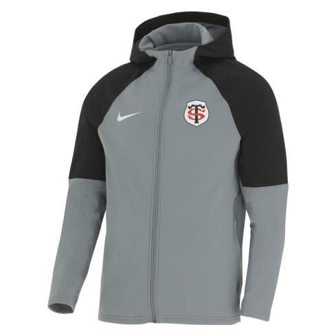 Veste Rugby Training Stade Toulousain Grise et Noir - Nike