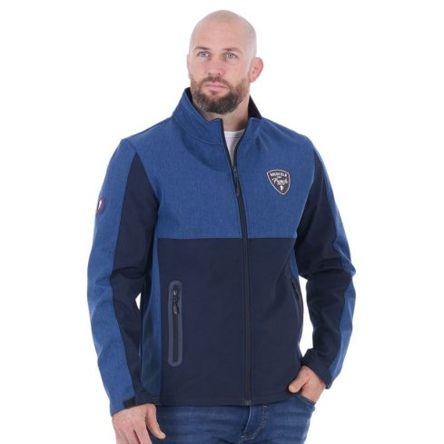 Veste Rugby softshell French Rugby Club Bleu marine - Ruckfield