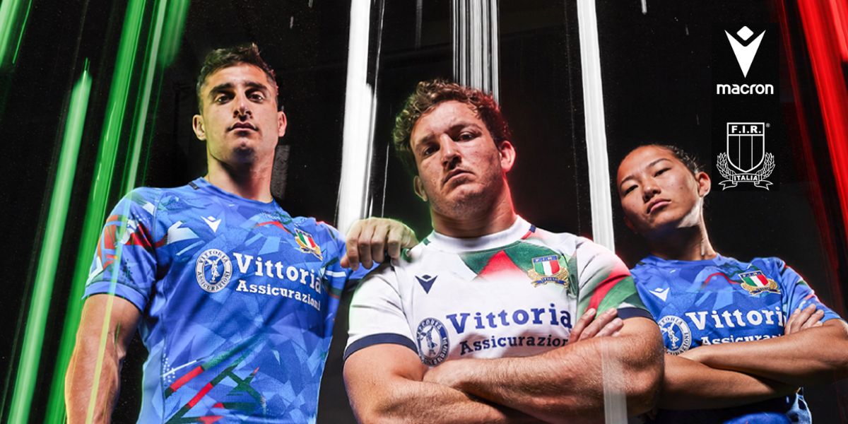 Maillot Italie rugby 2026/27 Macron : nouveau domicile et extérieur !