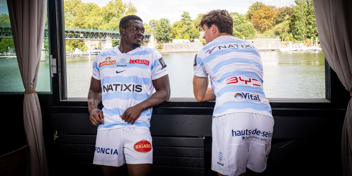 Maillot domicile Racing 92 2026-2027 Nike : « The Seine by Day », la nouvelle collection