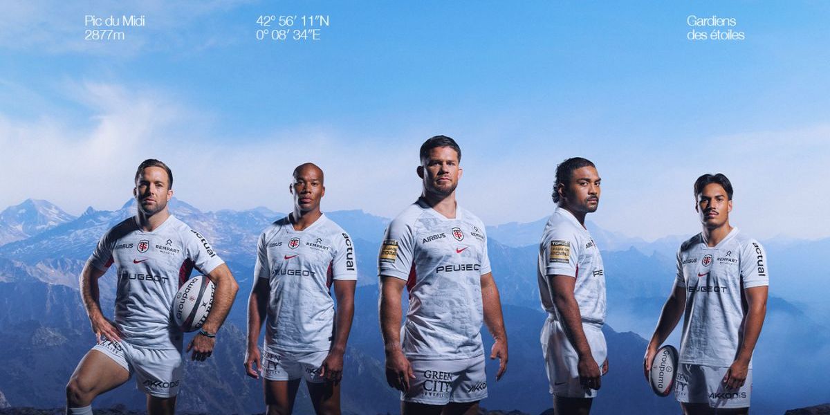 Nouveau maillot extérieur Stade Toulousain 2026-2027 : la collection Nike inspirée du Pic du Midi