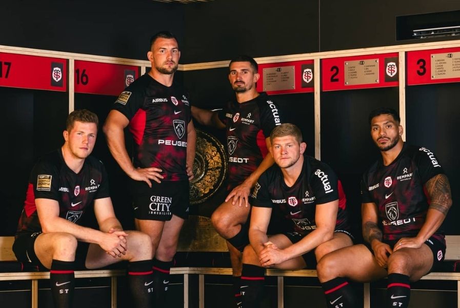 Maillots officiels Stade Toulousain en promotion