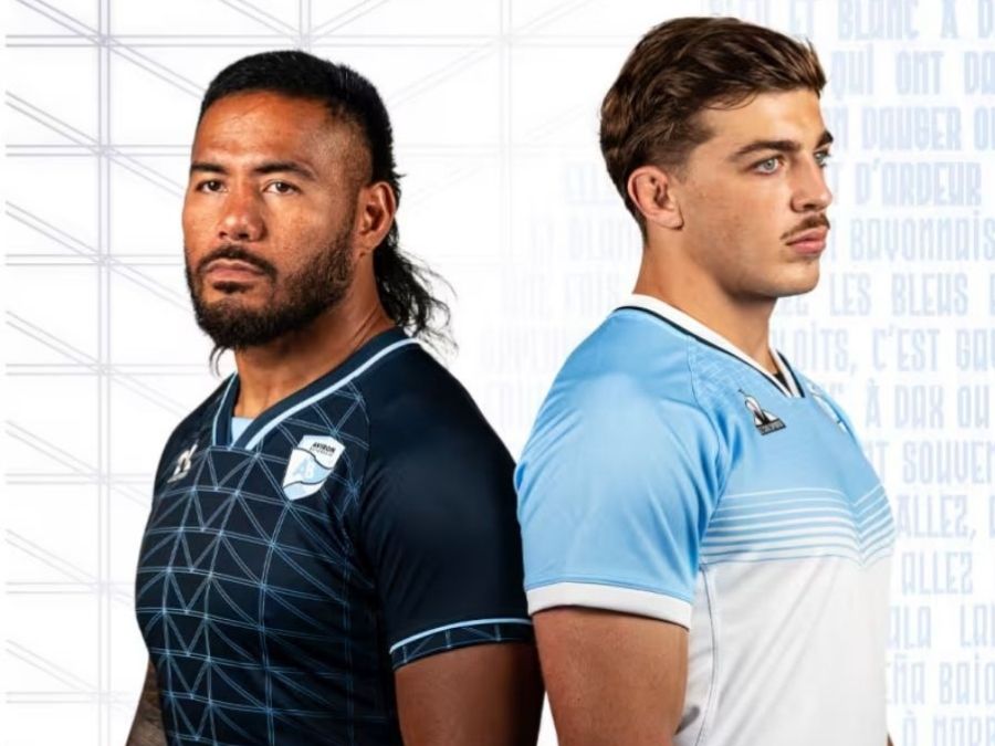 Aviron Bayonnais – maillots 2025/2026