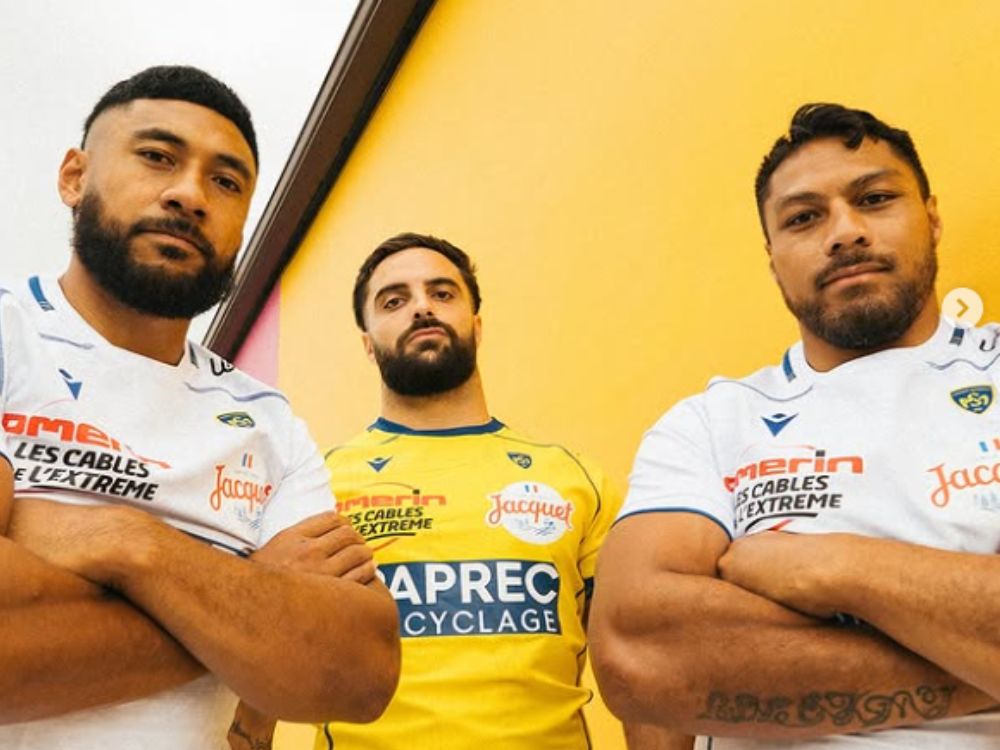 ASM Clermont Auvergne – maillots 2025/2026