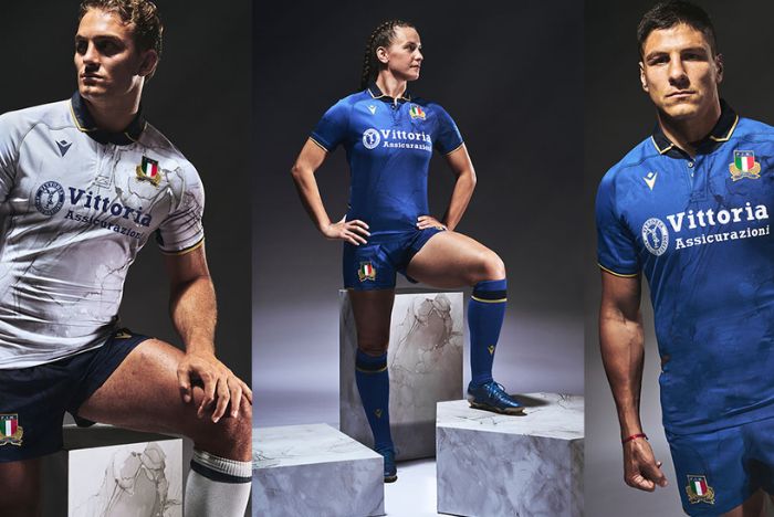 Maillot officiel Italie Rugby en promotion