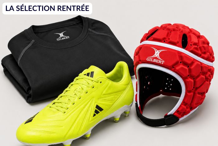 Sélection équipement rugby pour la rentrée