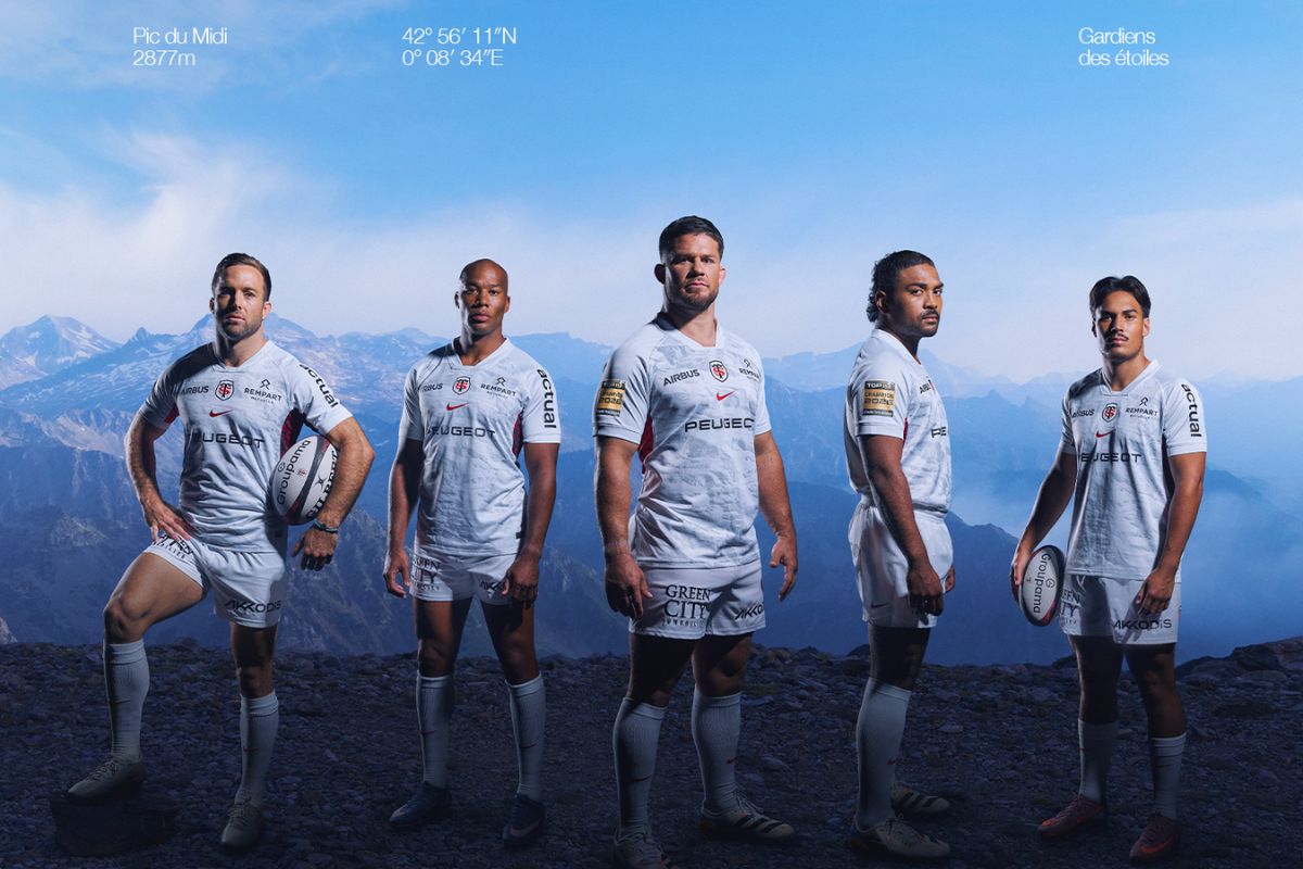 Maillot Stade Toulousain Capitolium ST x TFC édition spéciale Nike